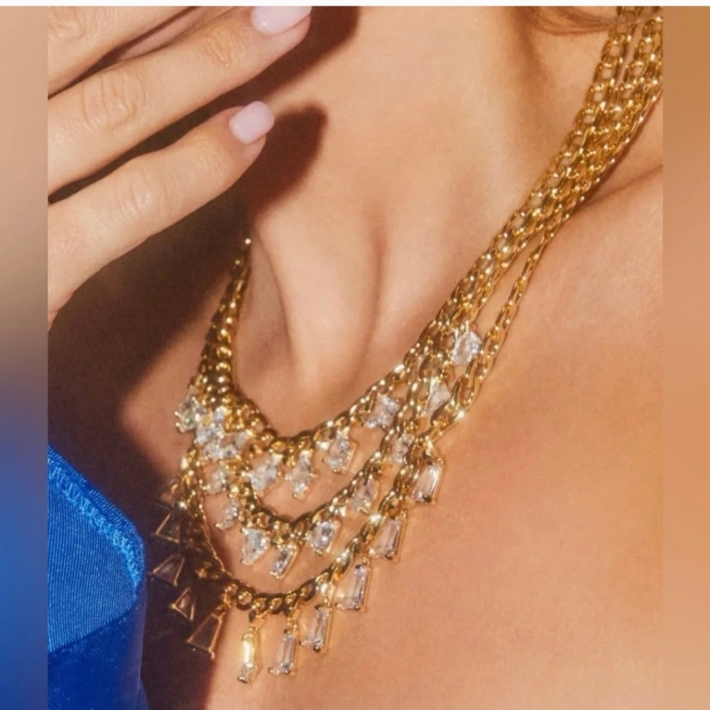 Elegant Gold Layered Necklace